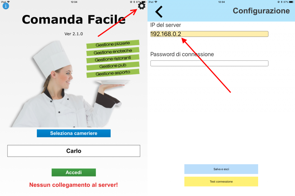 Comanda Facile App (Easy Command)